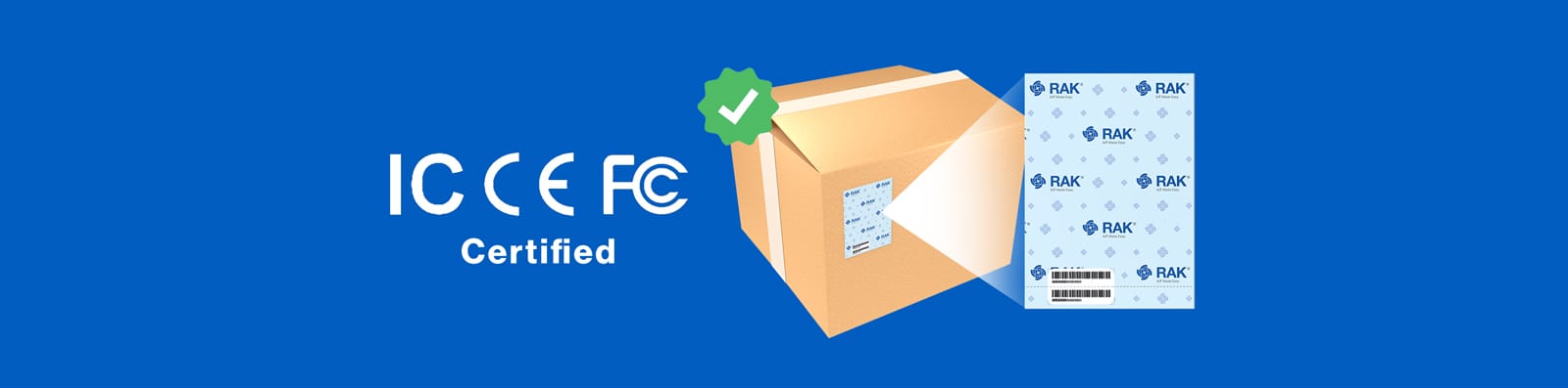 Certification: RAK2270 (IC, CE, FCC)
