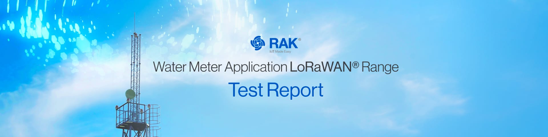 Water Meter LPWA Transmission Beyond 10km