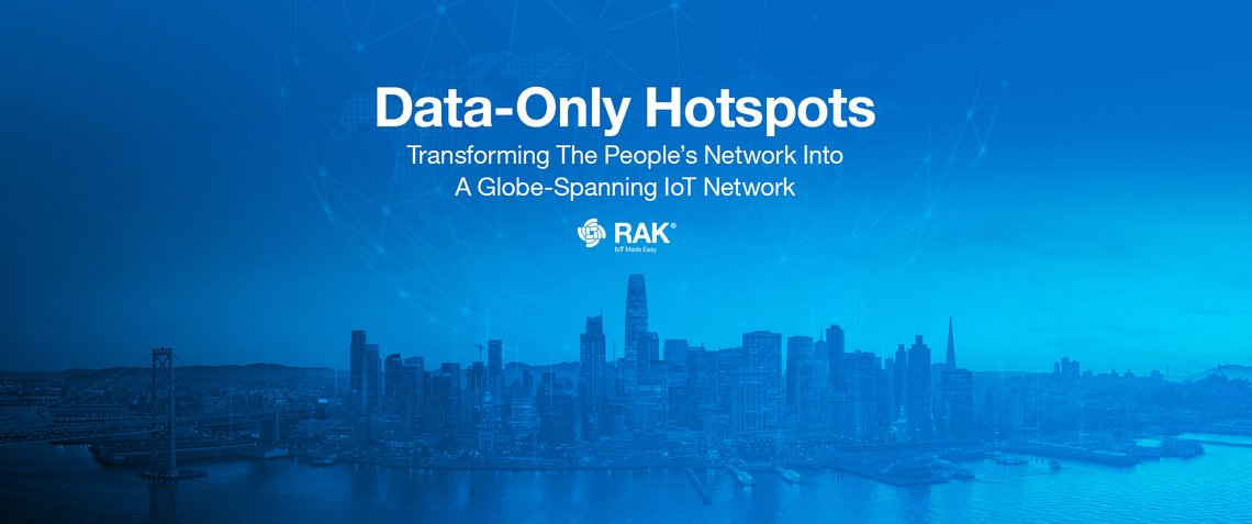 Data-only hotspots to transform The People’s Network into a globe-spanning IoT network