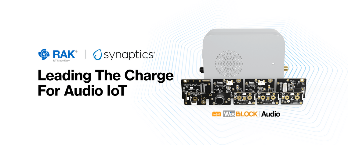 RAKwireless launches WisBlock Audio for Professional IoT Audio Solutions