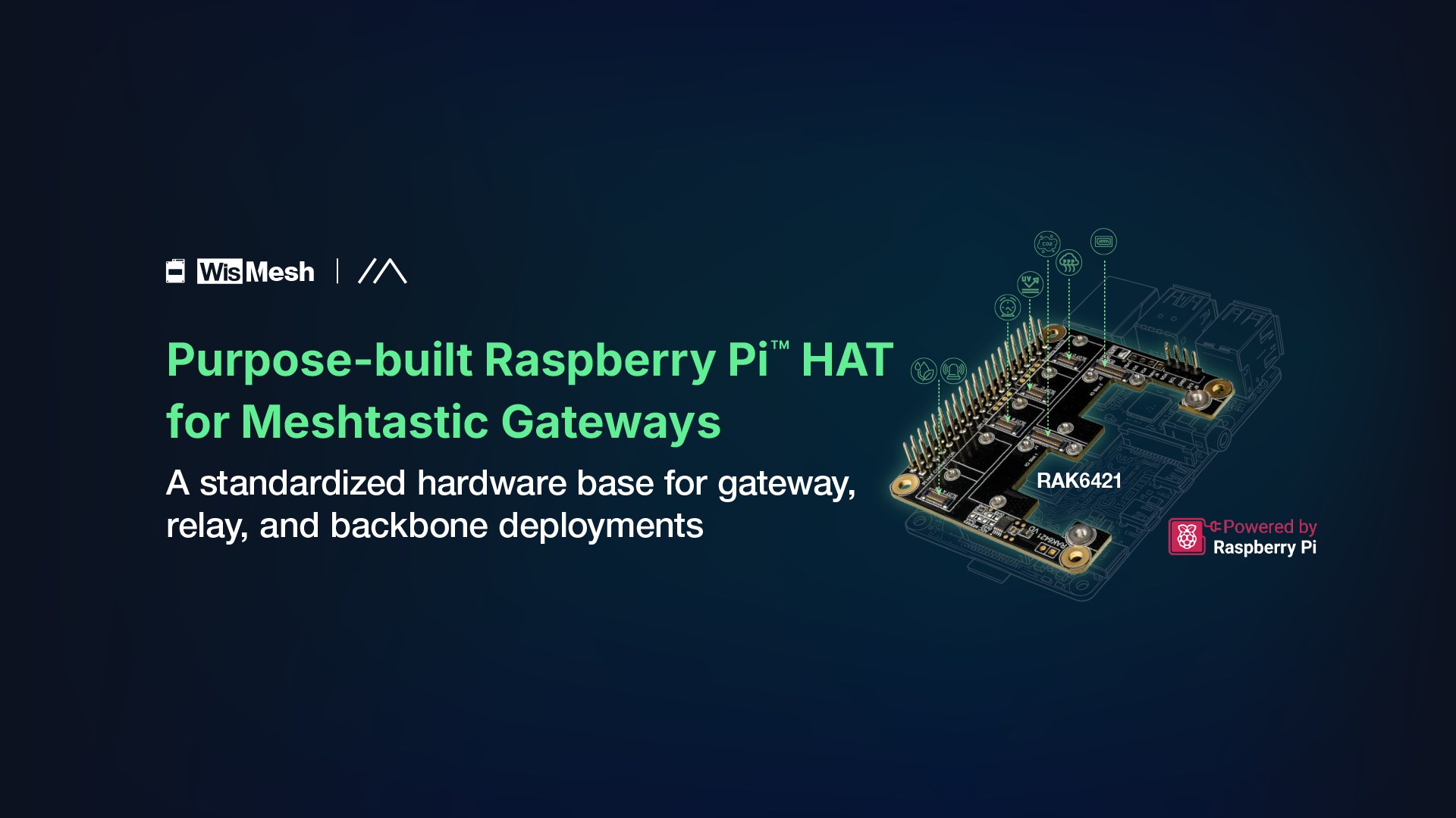 Raspberry Pi-based Meshtastic Gateway for Always-On Deployments