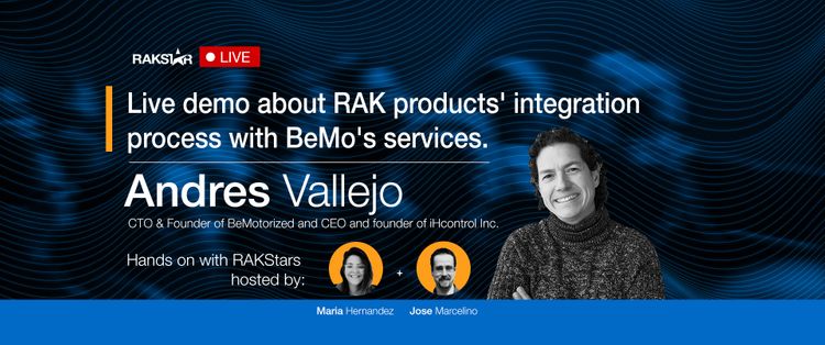 Hands-on with RAKStars Episode 4 with Andres Vallejo
