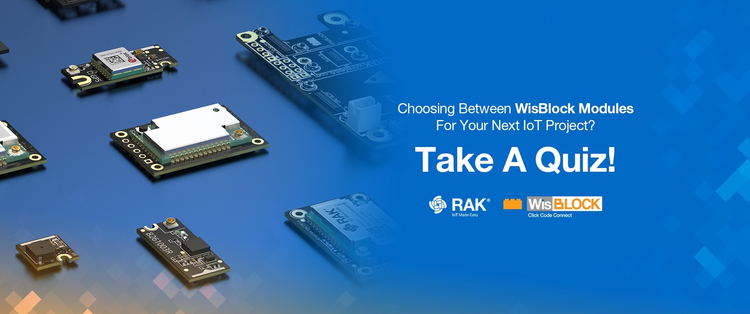 Choosing Between WisBlock Modules for Your Next IoT Project? Take A Quiz!