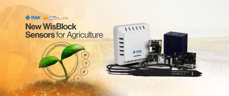 5 WisBlock Sensors to use in IoT Solutions for Agriculture Automatization and Data Control
