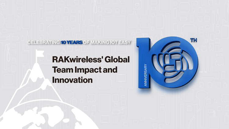 Celebrating 10 Years: RAKwireless' Global Team Impact and Innovation